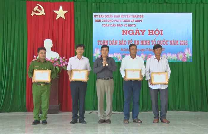 Trần Đề: Ngày hội toàn dân bảo vệ an ninh Tổ quốc  